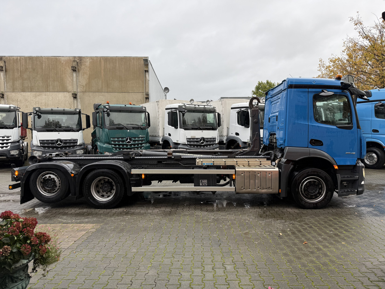 Camion ampliroll Mercedes-Benz Actros MP5 2546 6X2 Meiller RS21