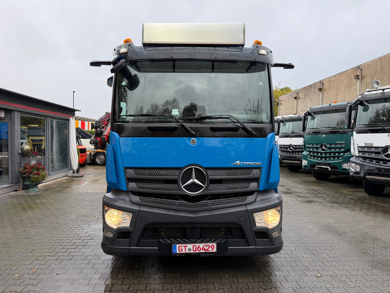 Camion ampliroll Mercedes-Benz Actros MP5 2546 6X2 Meiller RS21