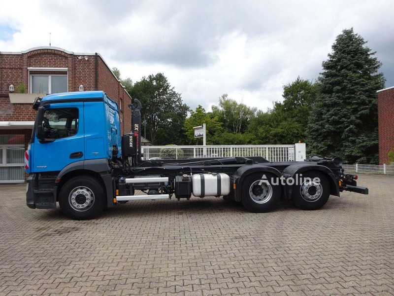 Camion ampliroll Mercedes-Benz Antos 2533 - Hook lift truck 6x2