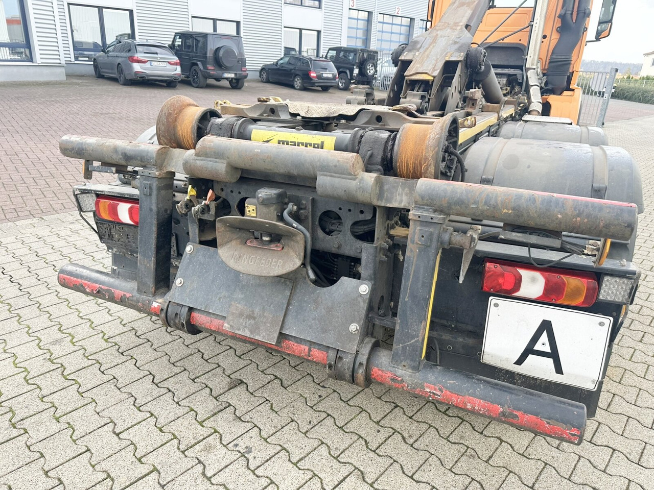 Camion ampliroll Mercedes-Benz Arocs 2552 L 6x2 Arocs 2552 L 6x2, Lenk-/Liftachse