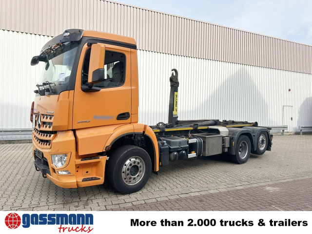 Camion ampliroll Mercedes-Benz Arocs 2552 L 6x2, Lenk-/Liftachse