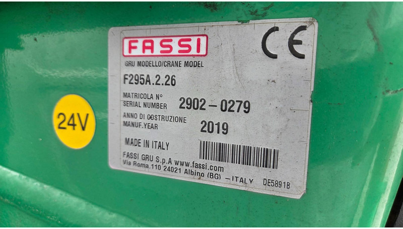 Camion ampliroll Mercedes-Benz Arocs 3253 8X4*4 Fassi F295