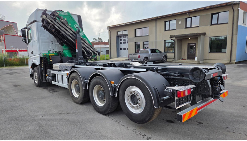 Camion ampliroll Mercedes-Benz Arocs 3253 8X4*4 Fassi F295