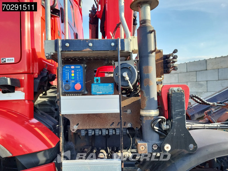 Camion ampliroll Mercedes-Benz Arocs 4145 8X4 NL-Truck HMF RCL 5300 Crane Hyva 26-51-S Hooklift Steelsuspension Big-Axle Automatic Euro 6