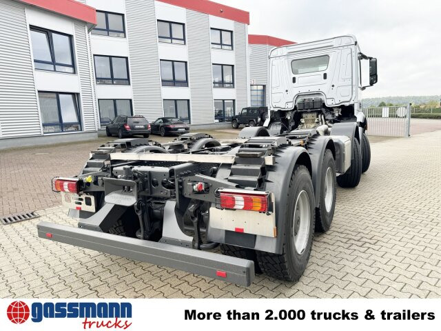 Camion ampliroll Mercedes-Benz Arocs 4148 K 8x4/4/45, Turbo-Retarder-Kupplung,