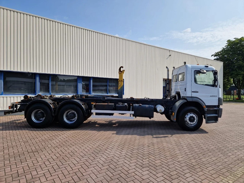 Camion ampliroll Mercedes-Benz Atego 2628 6x4 Euro 3 Manual Gear full steel suspension
