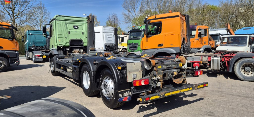 Camion ampliroll Mercedes-Benz DB 2545 Retarder, Klima, Liftachse Meiller Aufbau RK 20.70