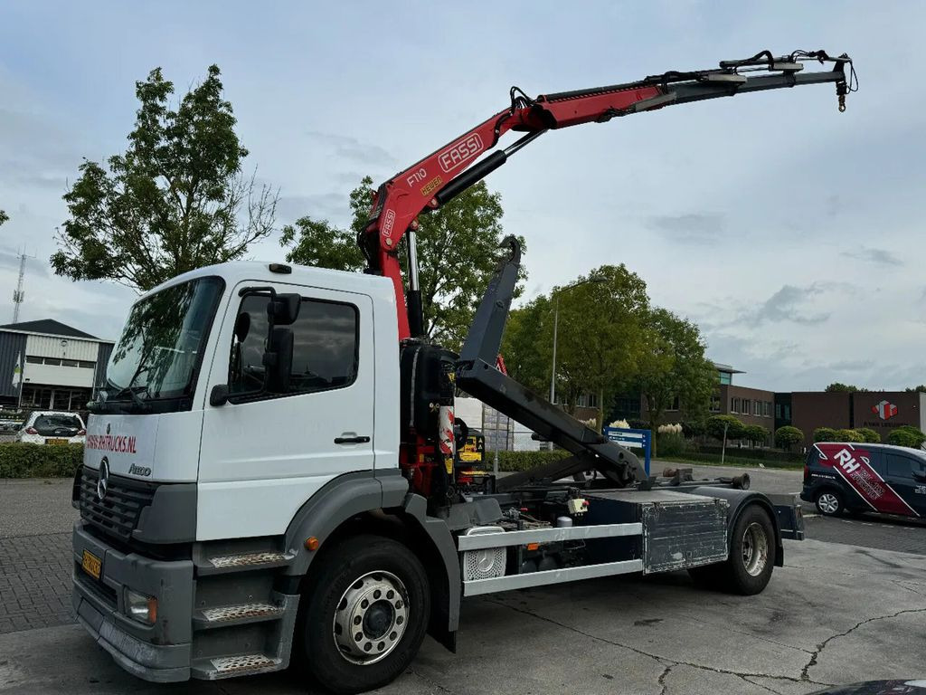 Camion ampliroll Mercedes-Benz LS 1923 ATEGO + 2011 FASSI F110 + 2011 VDS HOOKL
