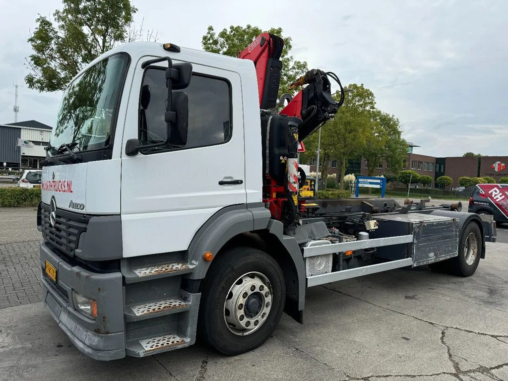 Camion ampliroll Mercedes-Benz LS 1923 ATEGO + 2011 FASSI F110 + 2011 VDS HOOKL