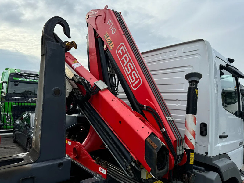 Camion ampliroll Mercedes-Benz LS 1923 ATEGO + 2011 FASSI F110 + 2011 VDS HOOKLIFT