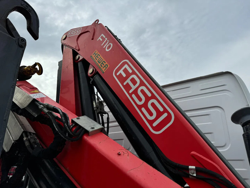 Camion ampliroll Mercedes-Benz LS 1923 ATEGO + 2011 FASSI F110 + 2011 VDS HOOKLIFT