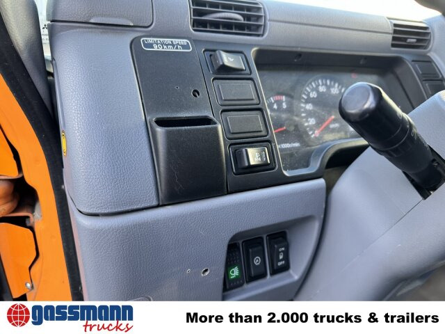 Camion ampliroll Mitsubishi Canter Fuso 6C15D 4x2 Doka, City-Abroller