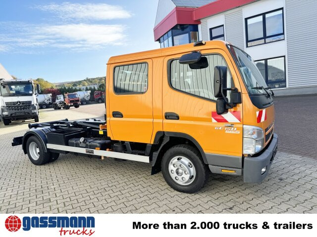 Camion ampliroll Mitsubishi Canter Fuso 6C15D 4x2 Doka, City-Abroller