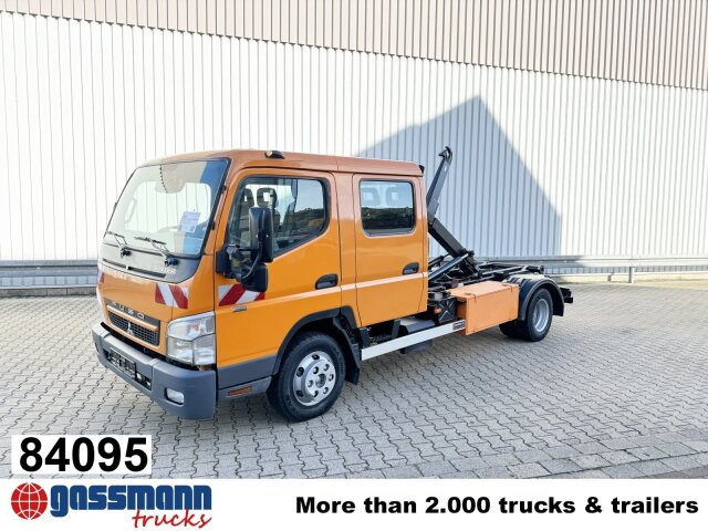 Camion ampliroll Mitsubishi Canter Fuso 6C15D 4x2 Doka, City-Abroller