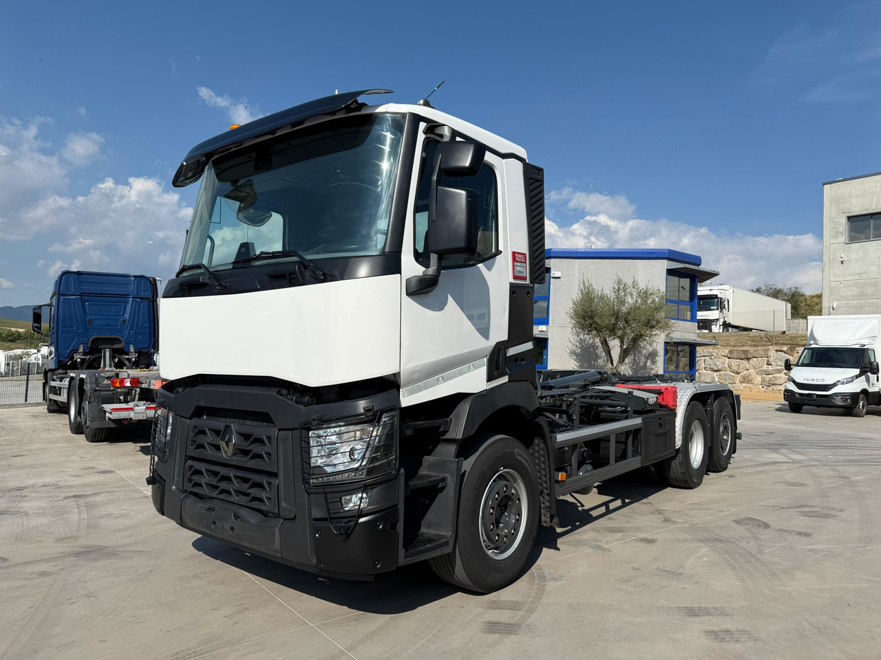 Camion ampliroll RENAULT C430 TI E6 (Hook)