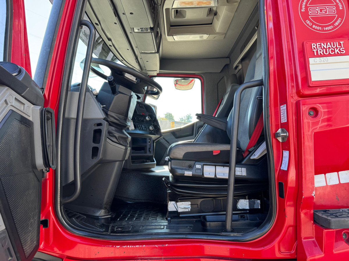 Camion ampliroll RENAULT C520 10x4 Abschiebemulde (no tipper)