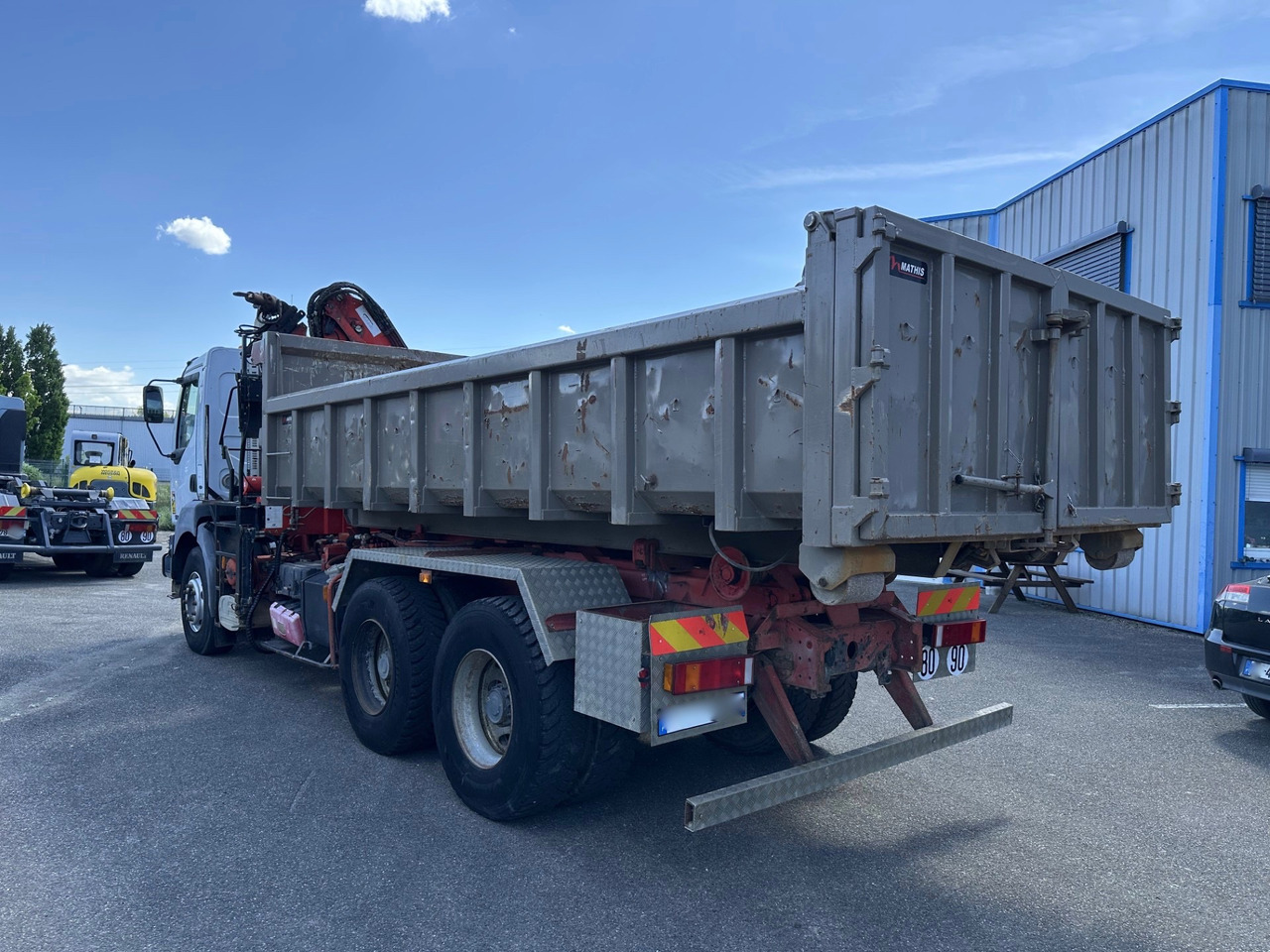 Camion ampliroll RENAULT KERAX 420DCI