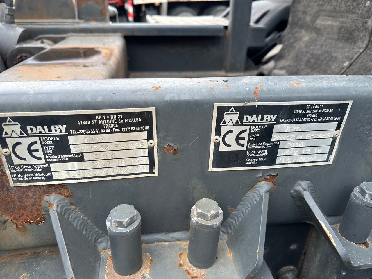 Camion ampliroll RENAULT LANDER 380DXI