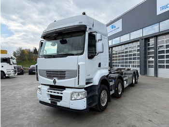 Camion ampliroll RENAULT Lander 8x2 Retarder Lift-&Lenkachse