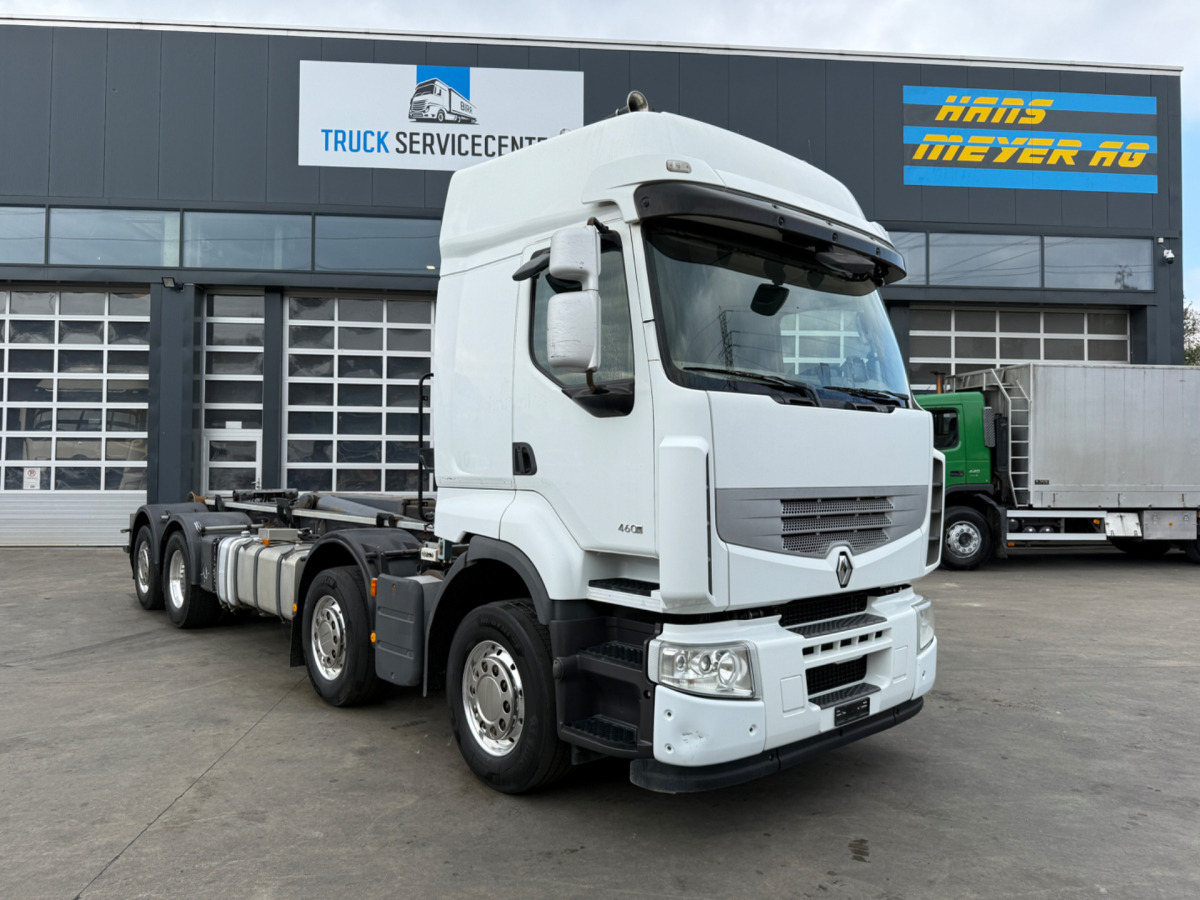 Camion ampliroll RENAULT Lander 8x2 Retarder Lift-&Lenkachse