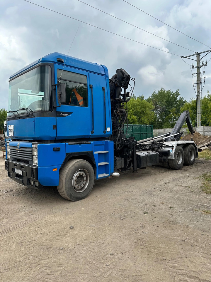 Camion ampliroll RENAULT Magnum 430