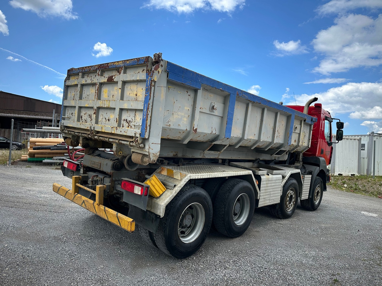 Camion ampliroll RENAULT / RENAULT TRUCKS Kerax 450 8x2 Abroller