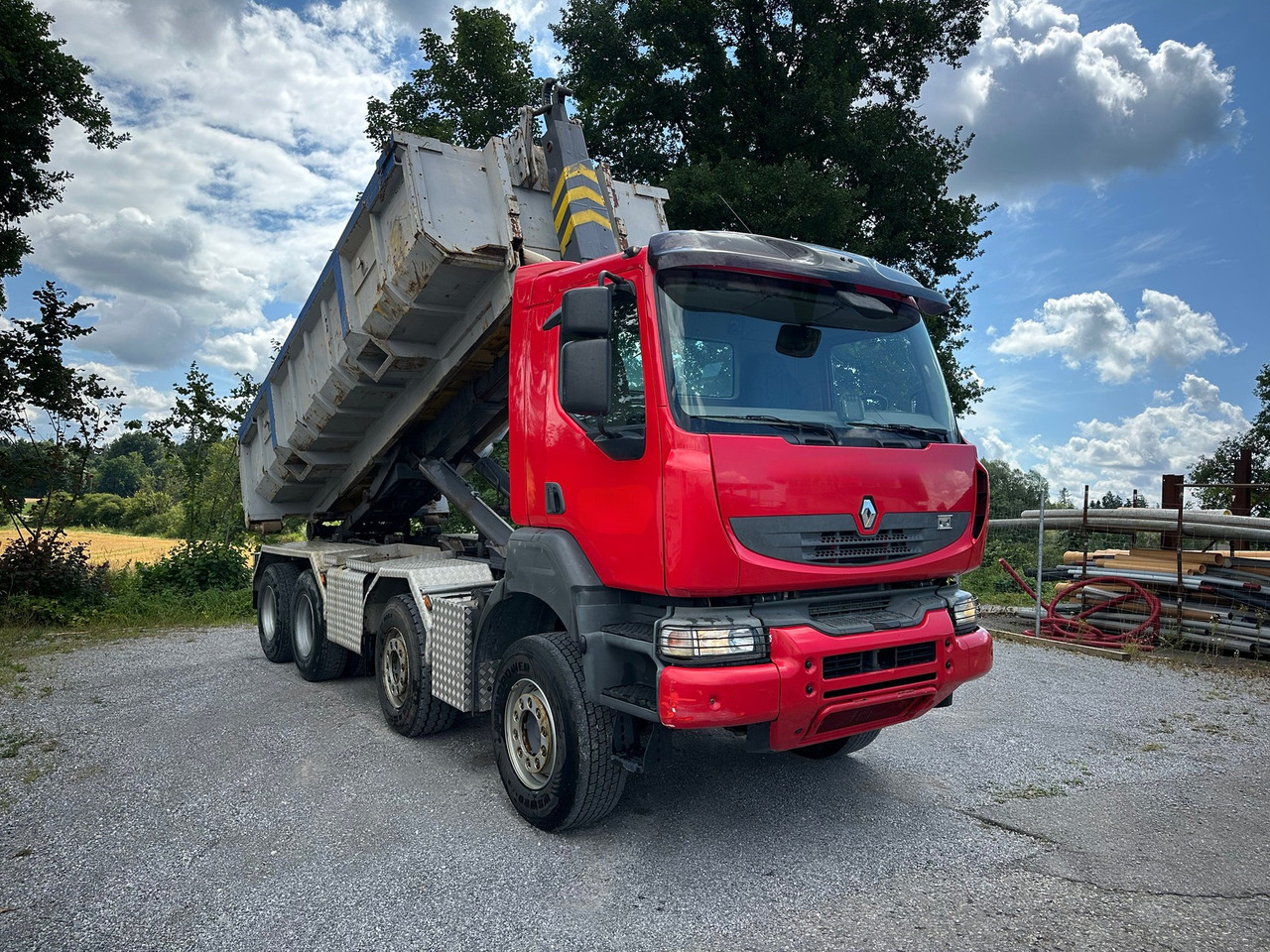 Camion ampliroll RENAULT / RENAULT TRUCKS Kerax 450 8x2 Abroller