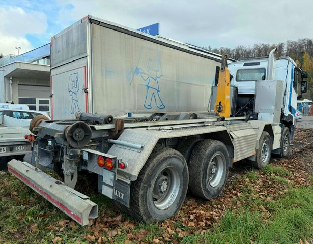 Camion ampliroll Renault C460 8x4, E6, Abroll Troesch, Retarder Unfall