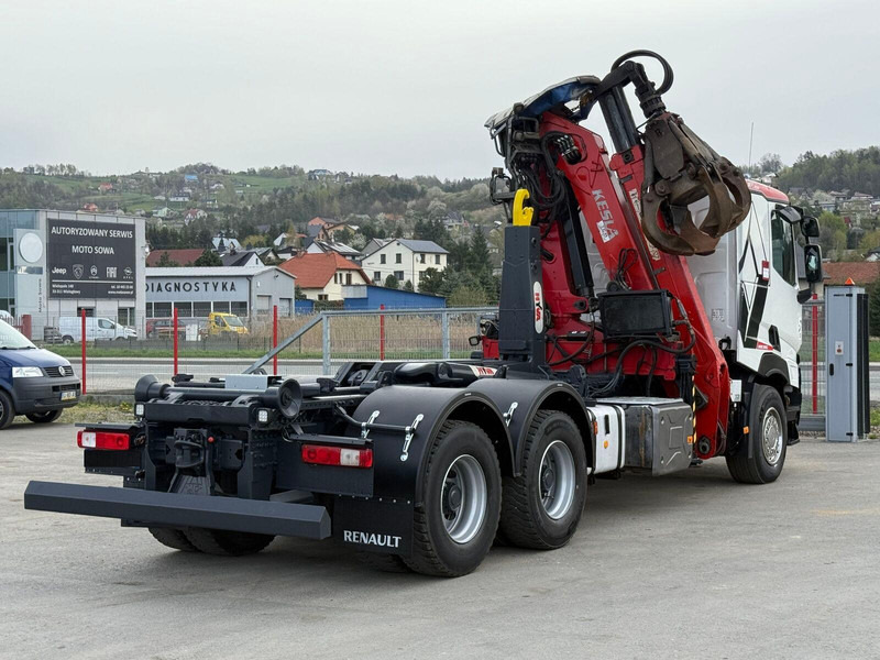 Camion ampliroll Renault C520 * ABROLLKIPPER 4,80 m * KESLA * 6x4!