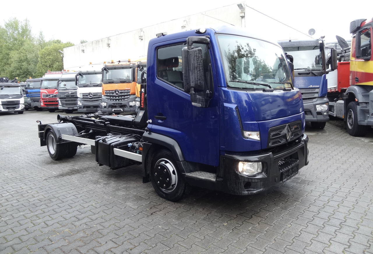 Camion ampliroll Renault D180.75 Haken Multilift