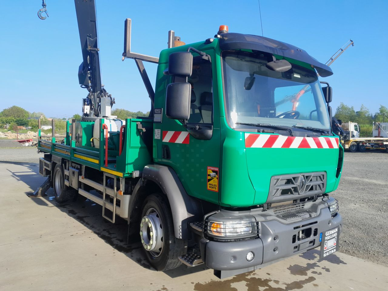 Camion ampliroll Renault D250 13 t 4x2 Ampliroll Truck
