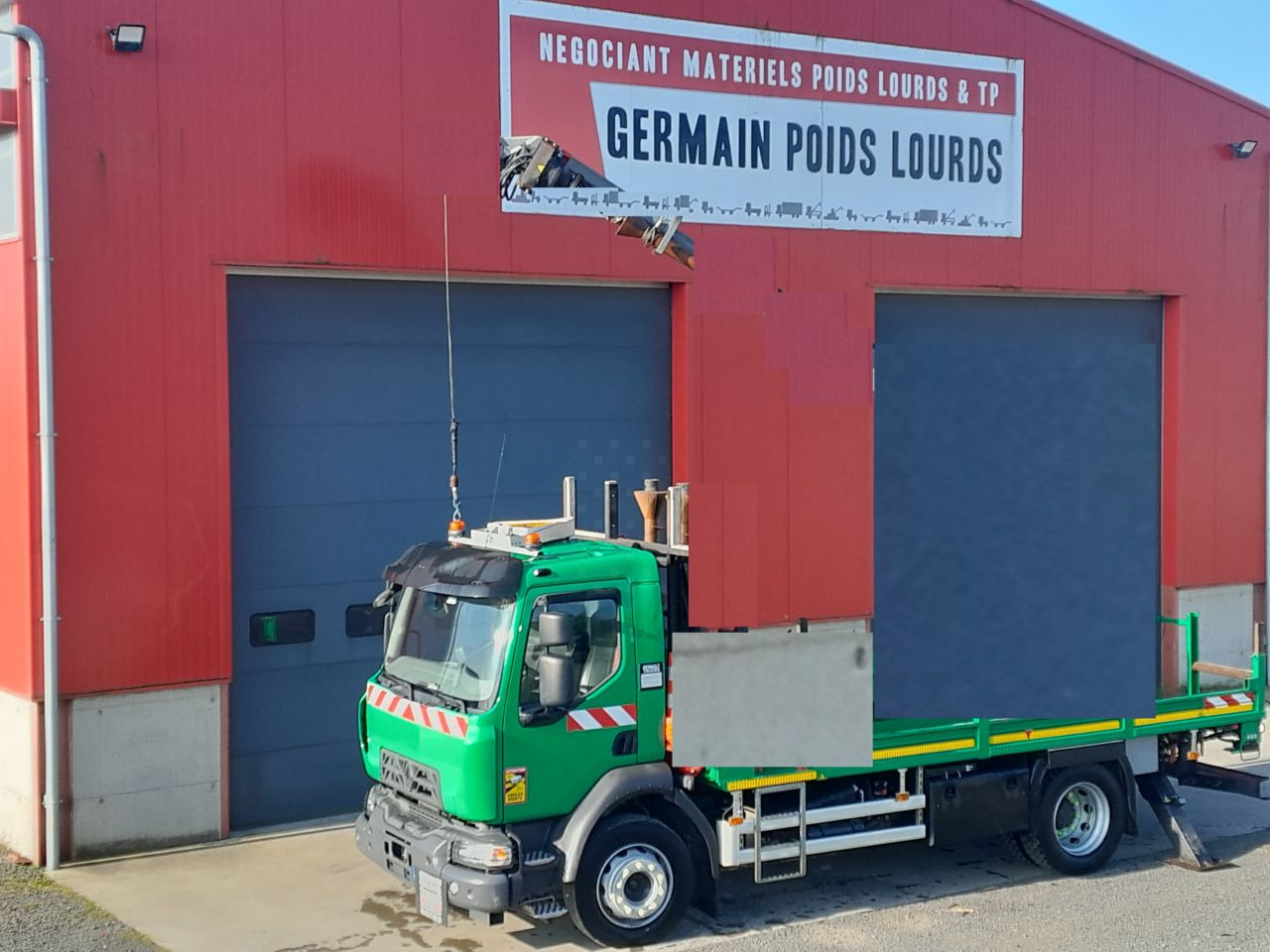 Camion ampliroll Renault D250 13 t 4x2 Ampliroll Truck
