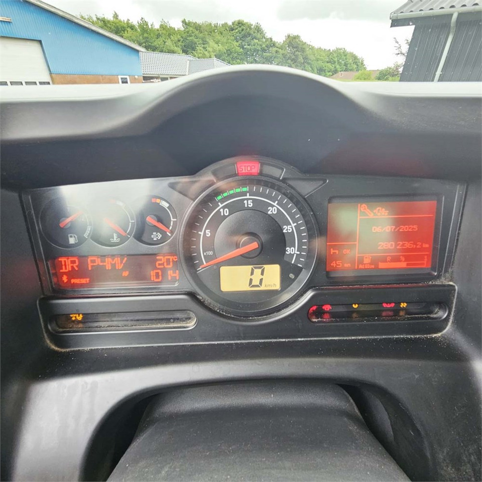 Camion ampliroll Renault D 26 Wide