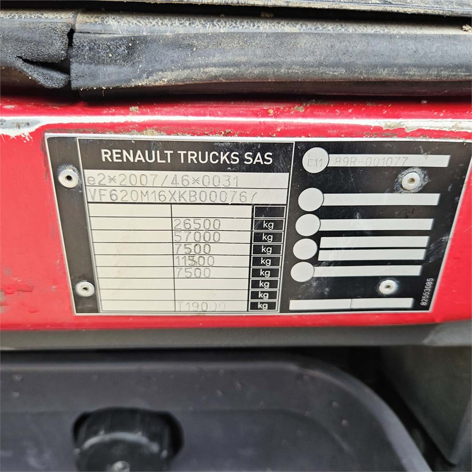 Camion ampliroll Renault D 26 Wide