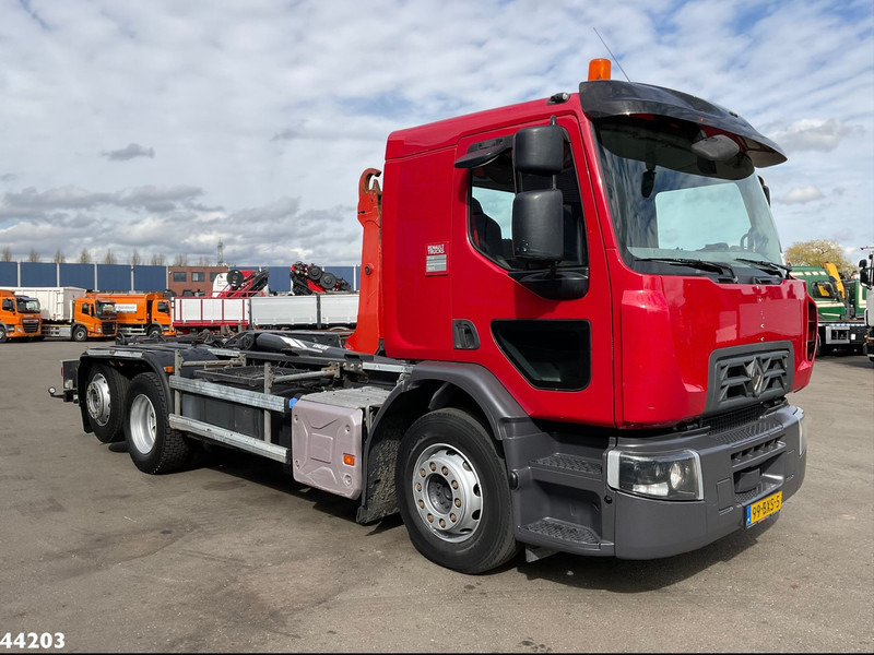 Camion ampliroll Renault D-WIDE Euro 6 20 Ton haakarmsysteem