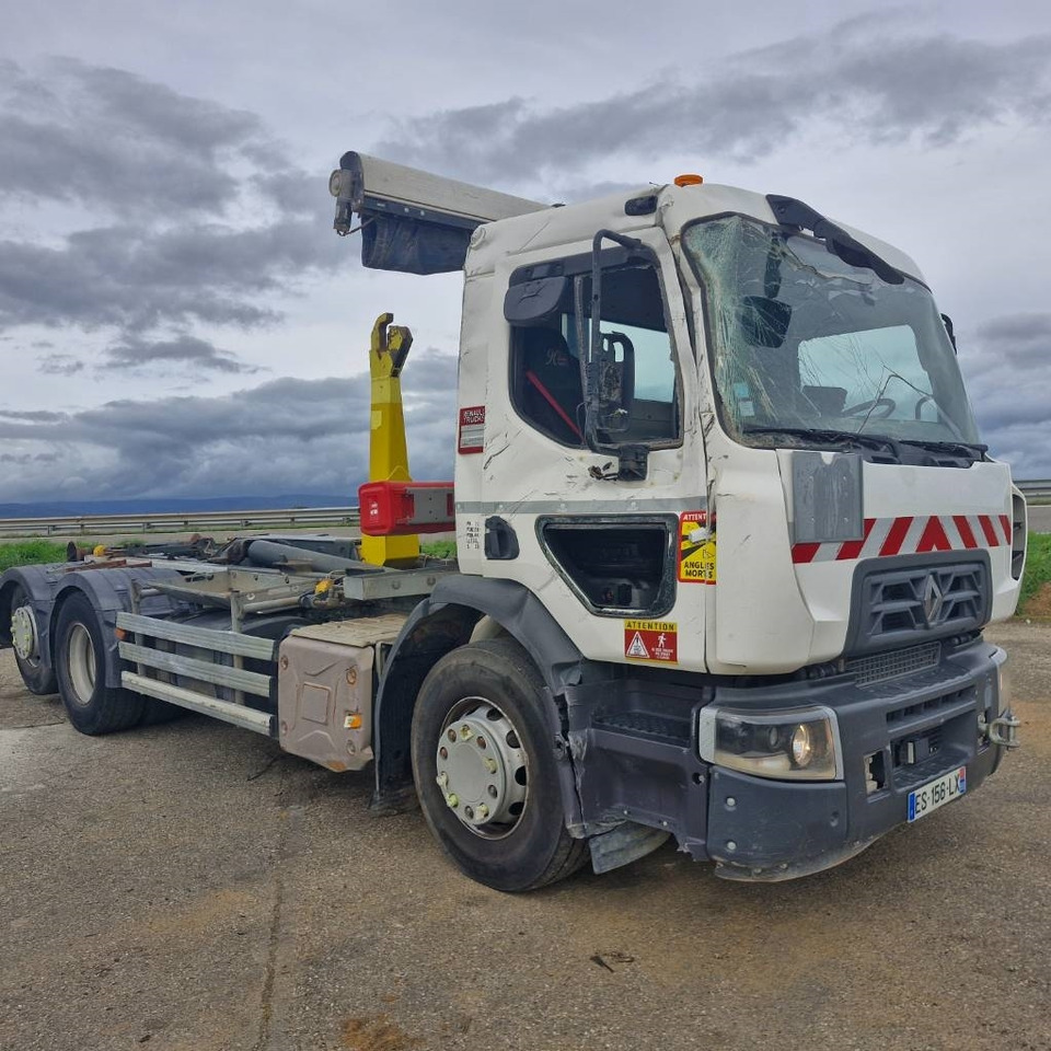 Camion ampliroll Renault D Wide 380