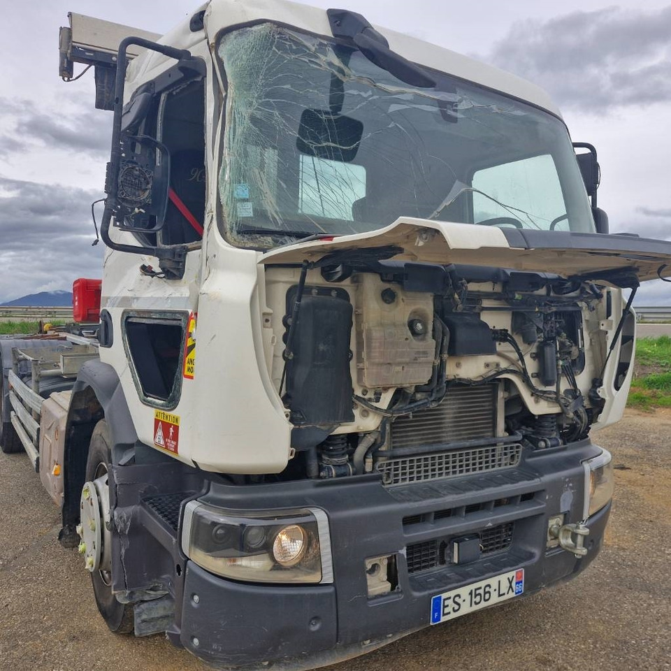 Camion ampliroll Renault D Wide 380