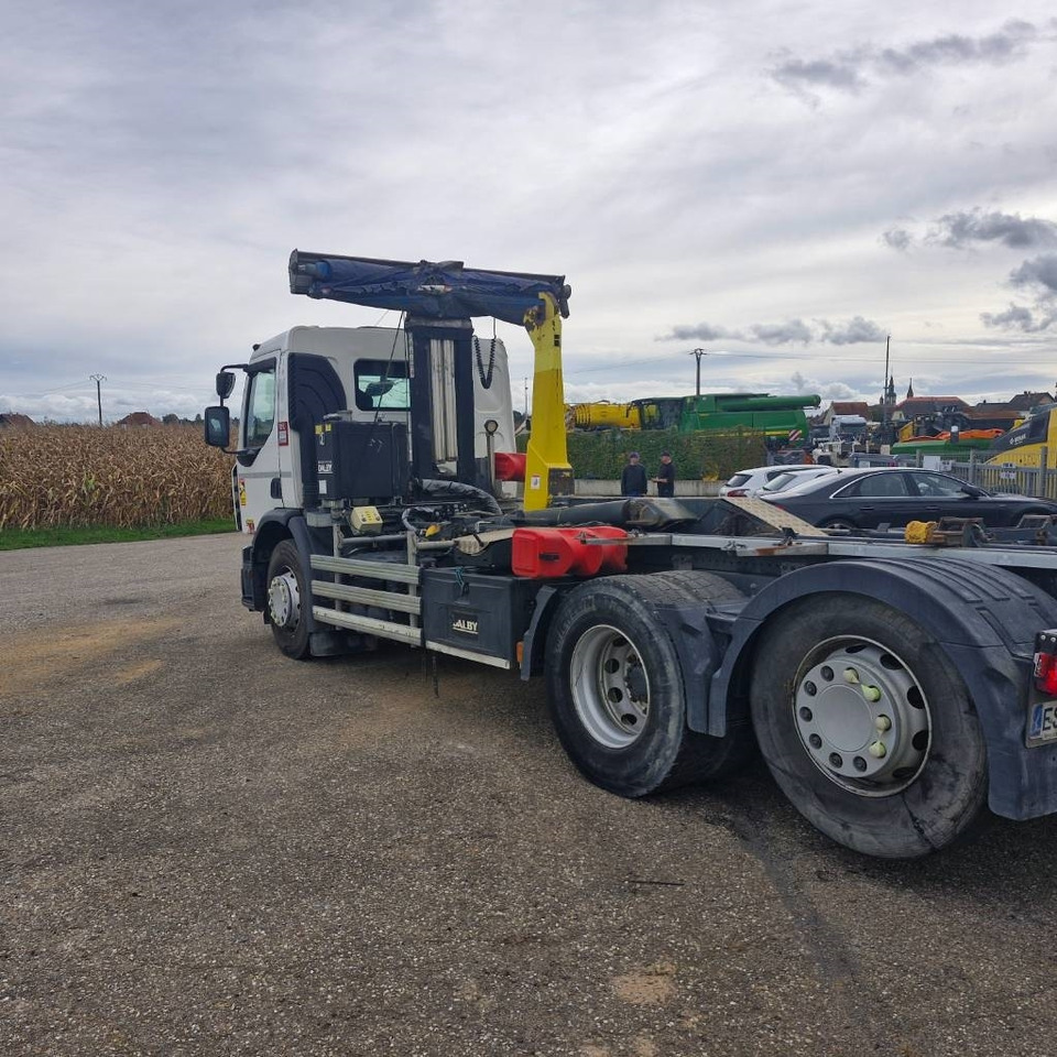 Camion ampliroll Renault D Wide 380