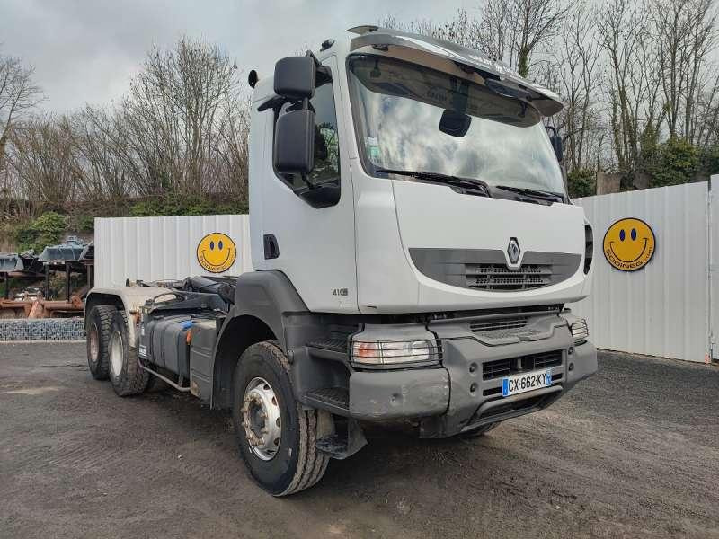Camion ampliroll Renault KERAX 410 DXI 6X4