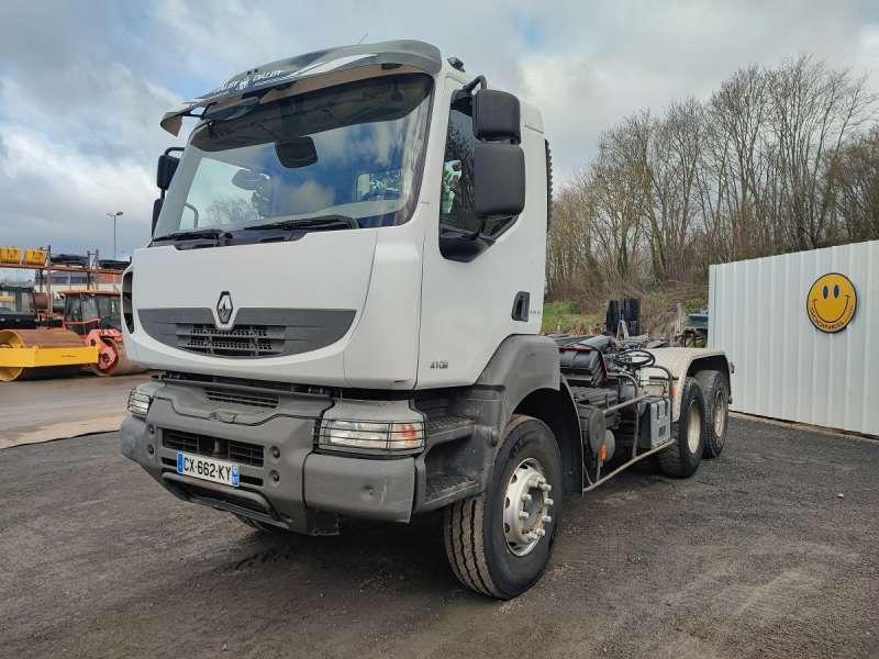 Camion ampliroll Renault KERAX 410 DXI 6X4