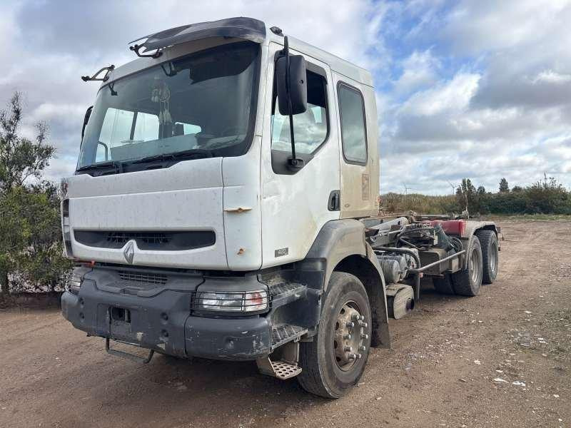Camion ampliroll Renault KERAX 420DCI 6X4