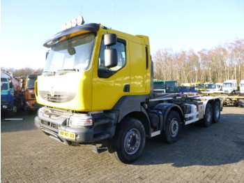 Camion ampliroll Renault Kerax 520.42 8x4 Euro 5 container hook