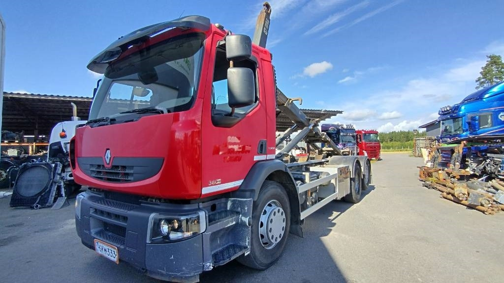 Camion ampliroll Renault Premium 380dxi 5,30m multilift koukkulaite