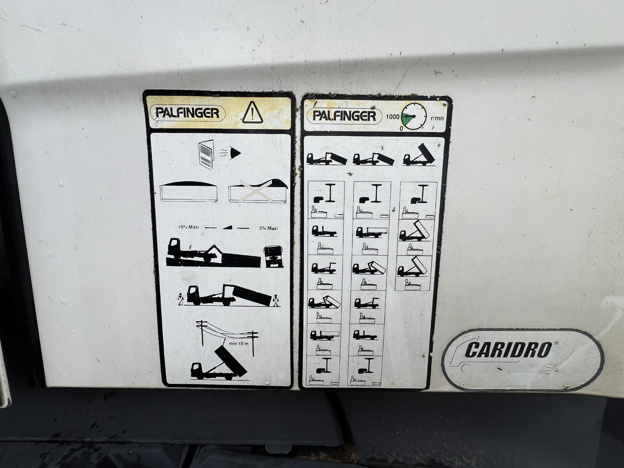 Camion ampliroll SCANIA 8x4