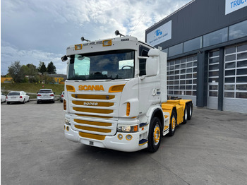 Camion ampliroll SCANIA G480 8x4 Sobag