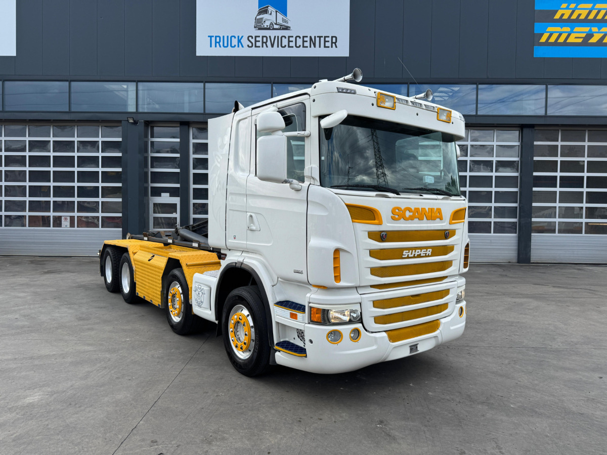 Camion ampliroll SCANIA G480 8x4 Sobag