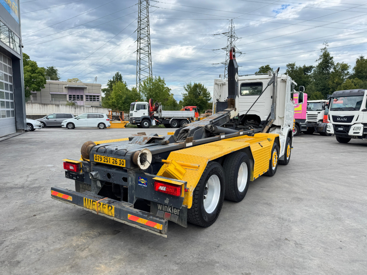 Camion ampliroll SCANIA G480 8x4 Sobag