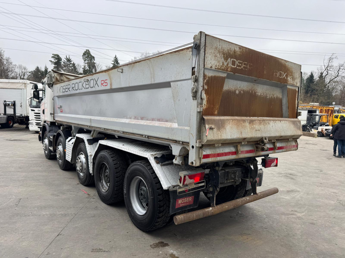 Camion ampliroll SCANIA G490 10x4 2S Moser