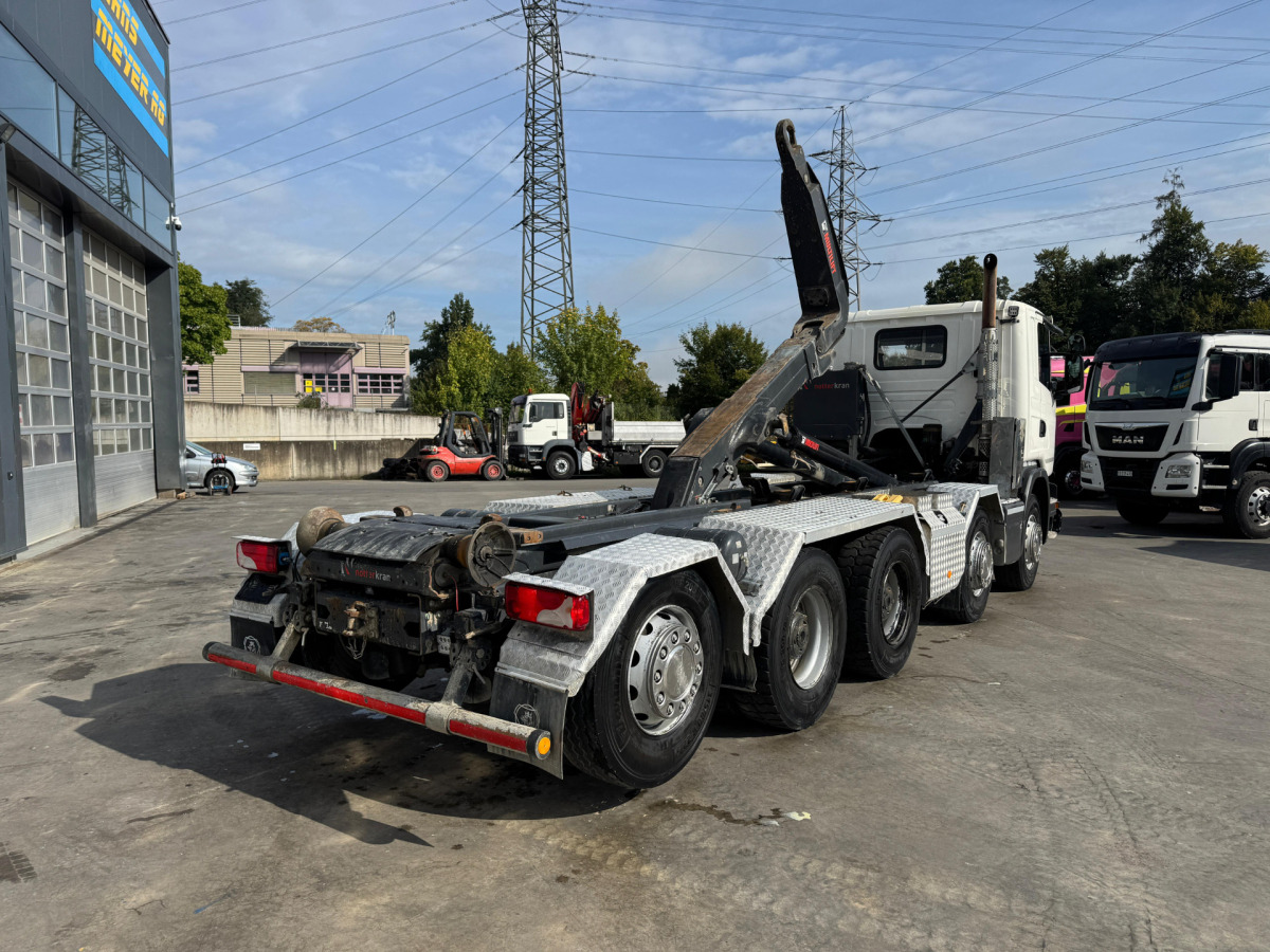 Camion ampliroll SCANIA G490 10x4 Hiab 26T