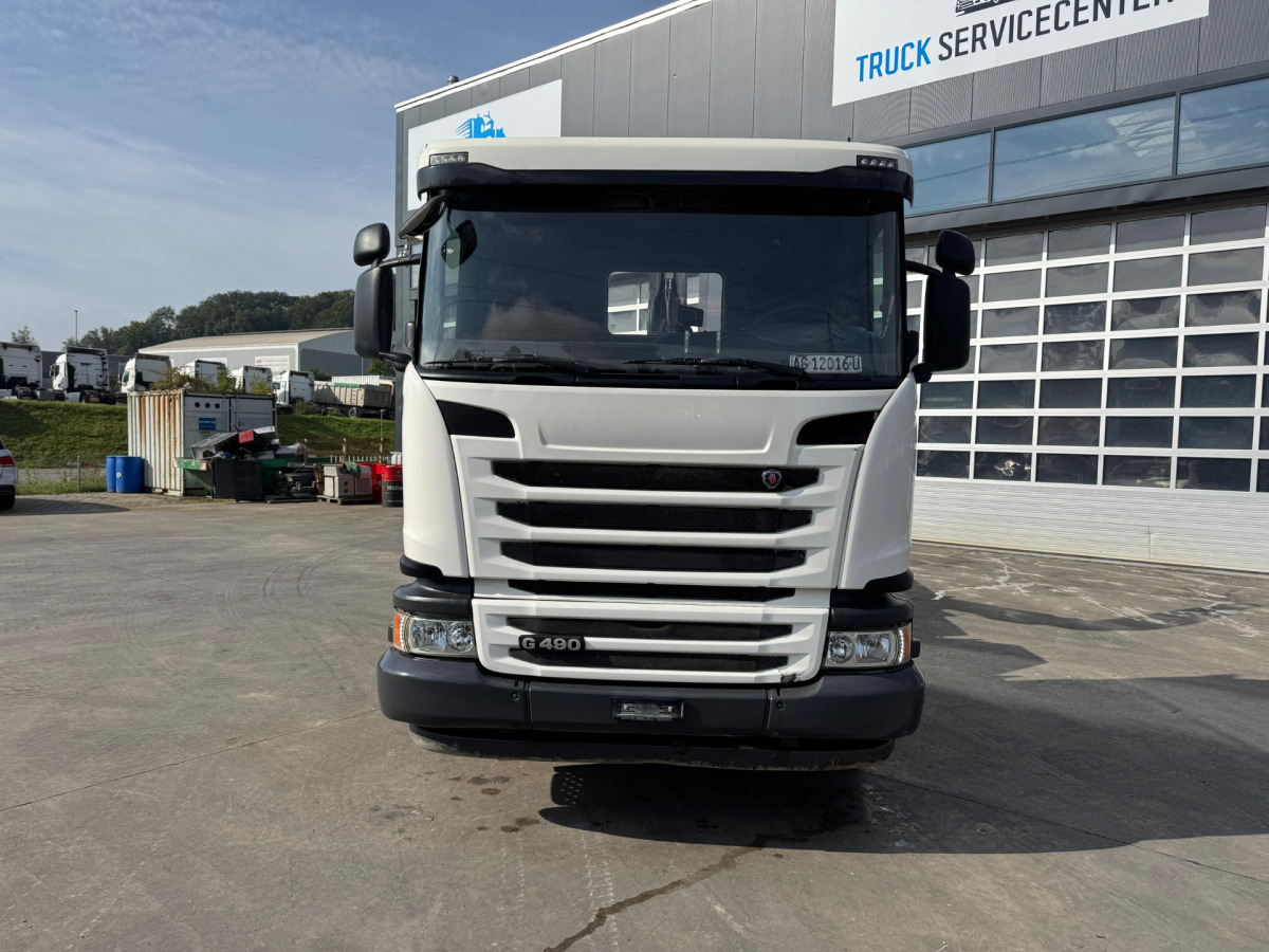 Camion ampliroll SCANIA G490 10x4 Hiab 26T